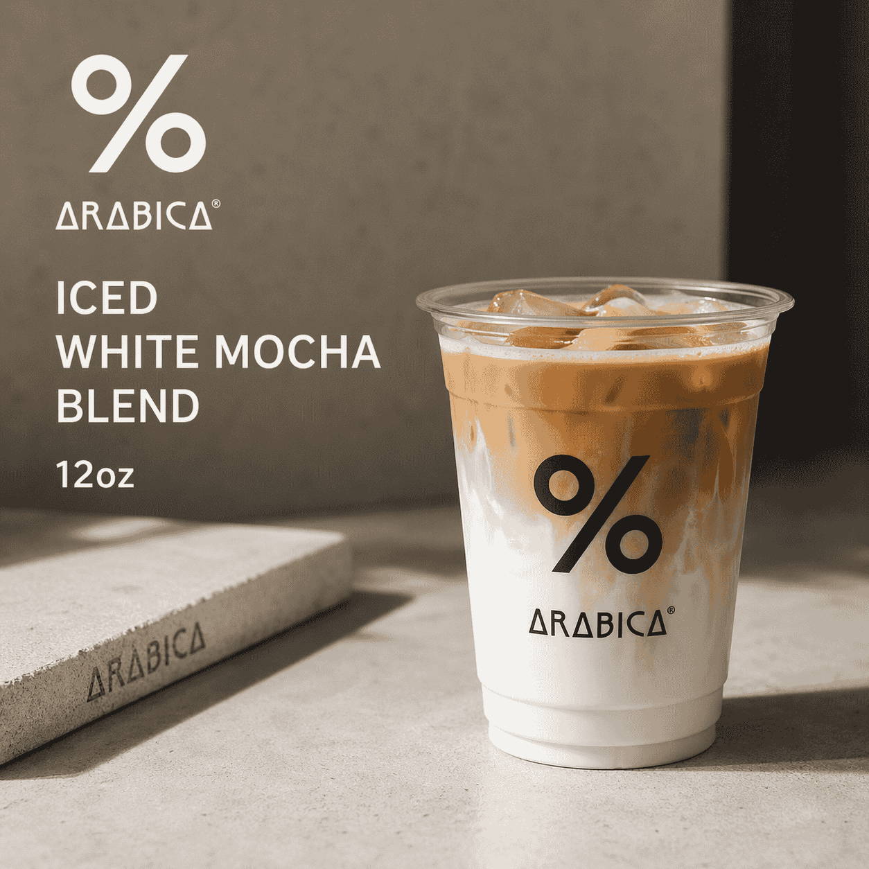 % Arabica Iced White Mocha